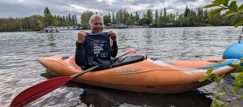 Kooperation für saubere Gewässer - Clean-Up am Main in Frankfurt 