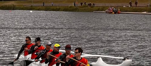Va'a Sprint-Europameisterschaft auf dem Dorney Lake